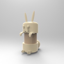 cork oyuncak oyuncaklar mantar toplayıcısı 3d print model - Mito3D