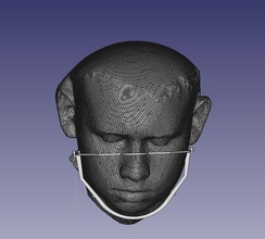 coronavirus rápido de la máscara herramientas 3d print model - Mito3D