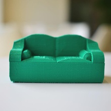 couch housewares 3d print model - Mito3D