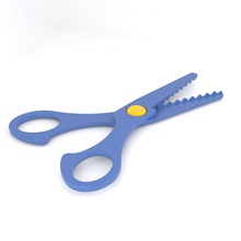 craft scissors 2 art back school 3d print model - Mito3D