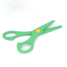craft scissors 3 art back school scissor 3d print model - Mito3D