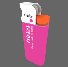 cricket Feuerzeug - Spielzeug Farbe leichter ist mixed bag 3d print model - Mito3D