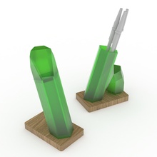 Kristall Scherbe Stift Halter Unterstützung Haushaltswaren 3d print model - Mito3D