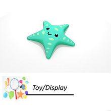 cute starfish toys color display ocean 3d print model - Mito3D