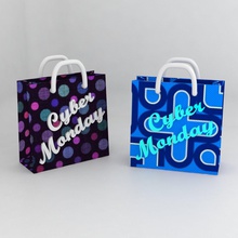 cyber monday shopping bag art 3d print model - Mito3D