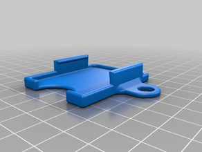 da vinci jr mini nfc tag filament tube holder gadgets chip nfcchip 3d print model - Mito3D