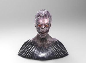 death note art anime character creature dead monster 3d print model - Mito3D