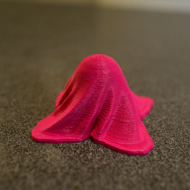 decorative cloth art 3D print model - Mito3D
