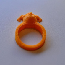 ciervo anillo art 3d print model - Mito3D