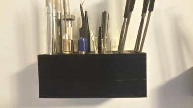 escritorio lápiz caja de 3 x 6 la oficina pluma storige 3d print model - Mito3D