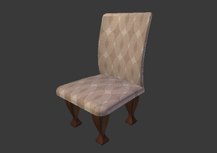 dining chair 2 housewares color model 3d print model - Mito3D