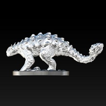 dinosaur ankylosaurus arte dinosauro nobel sla 3d print model - Mito3D
