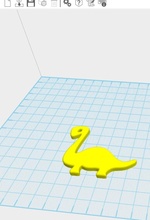 dinossauro brinquedos chão 3d print model - Mito3D
