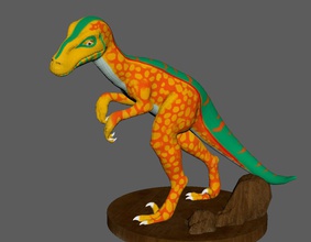 dinosaur education animal 3d print model - Mito3D