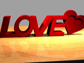 mini Kare görüntü sanat kalp çerçeve aşk Sevgililer 3d print model - Mito3D