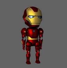distorted ironman style figure toys action articulated avengers awesome toy bleeding edge armor infinity war iron man mk42 stark industries tony 3d print model - Mito3D