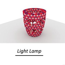 diy lámpara de luz artículos para el hogar color la cuerpo 3d print model - Mito3D