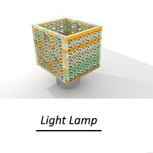 diy ışık lambası zücaciye renk lamba 3d print model - Mito3D