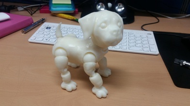 chien les jouets 3d print model - Mito3D