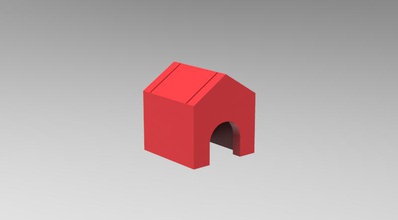 perro de la casa los juguetes 3d print model - Mito3D
