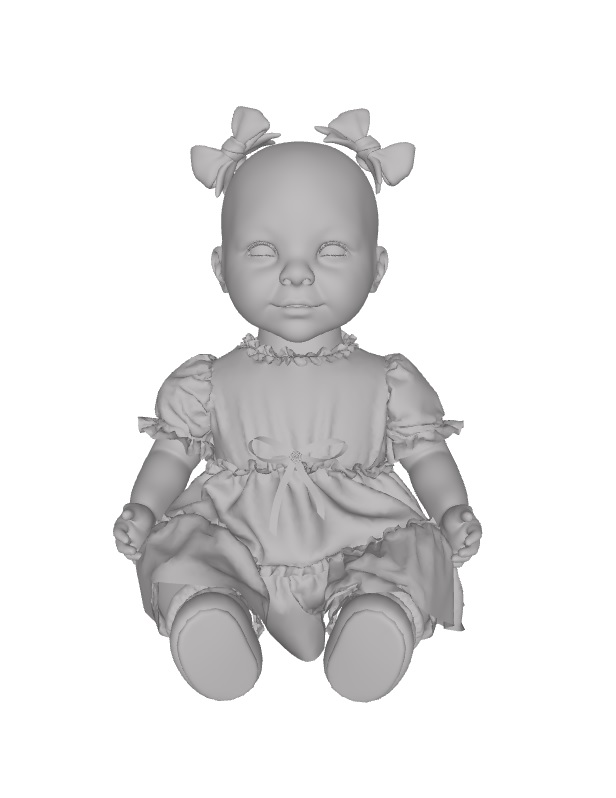 oyuncak bebek kızlar openair1985 3D print model - Mito3D