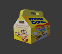 donuts box b art color models mixed bag 3d print model - Mito3D