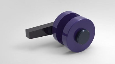 serratura di porta articoli per la casa il comfort camera 3d print model - Mito3D