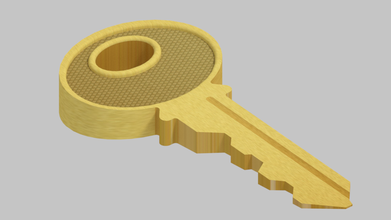 door stop - key housewares color model stopper 3d print model - Mito3D