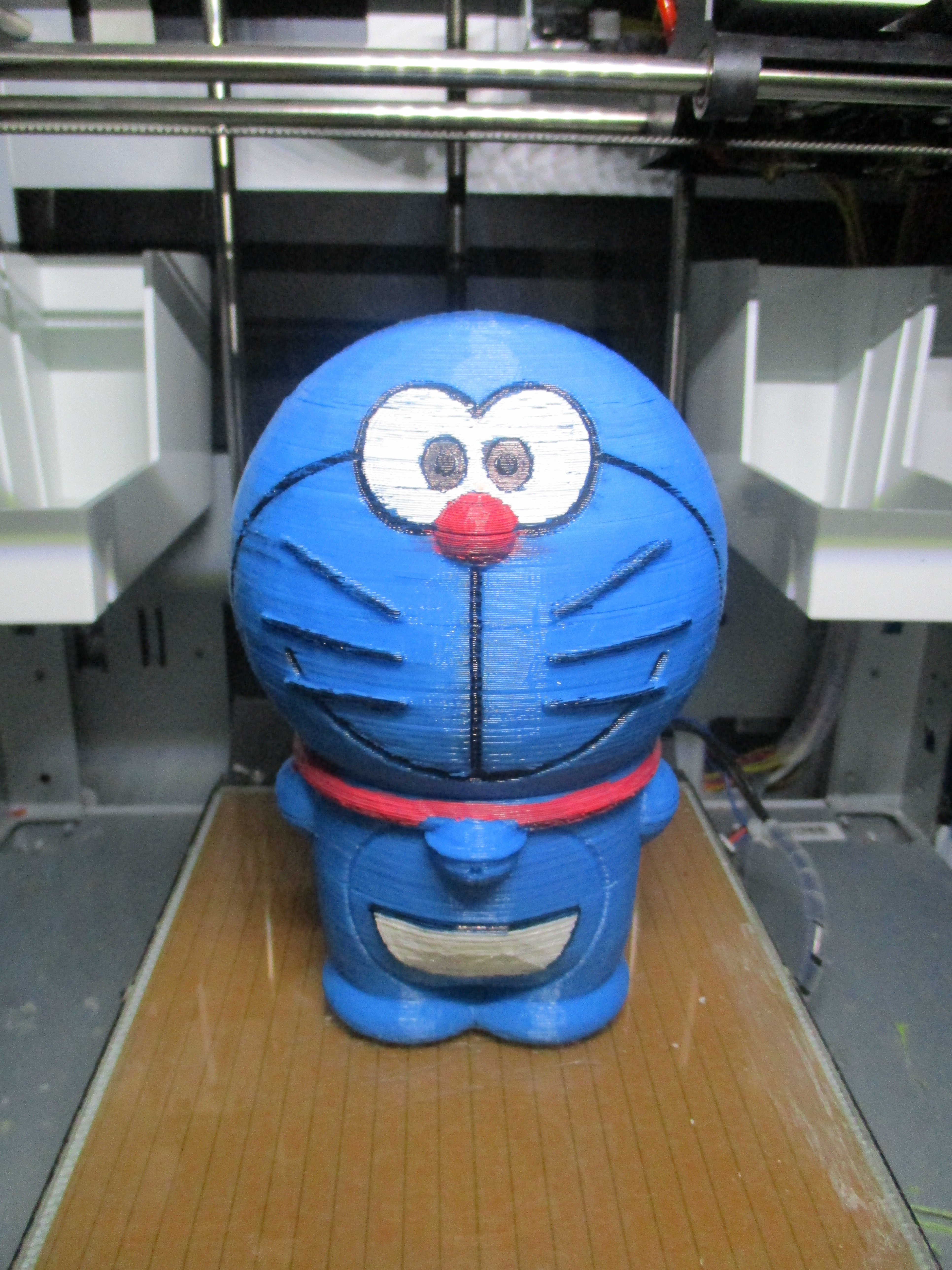 doraemon piggy bank toys 3D print model - Mito3D