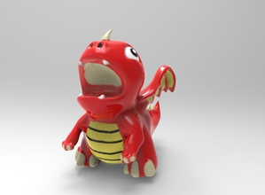dragonvale toys character color dragon figurines game 3d print model - Mito3D