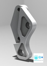 ducati brembo brake bracket tools creativity haking motorcycle prototype support 3d print model - Mito3D