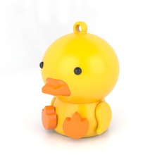 duckling keychain art animal thanksgiving world 3d print model - Mito3D