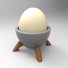 egg holder housewares day 3d print model - Mito3D
