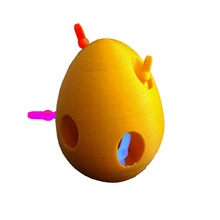 l'oeuf de la maison des lapins les jouets pâques œuf lapin 3d print model - Mito3D