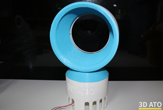 elektrische Ventilatoren, wingless-fans Haushaltswaren coolness Elektro-fans Sommer 3d print model - Mito3D