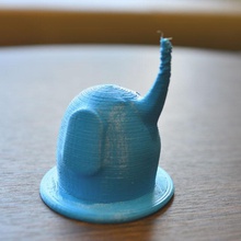 el elefante los juguetes 3d print model - Mito3D