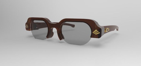 eyeglasses frame man fashion glasses 3d print model - Mito3D