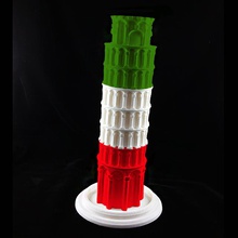 famosa architettura la torre di pisa art edificio 3d print model - Mito3D