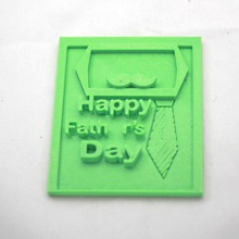 father's day card father fashion 2014 fathers 3d print model - Mito3D