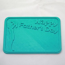 father's day card hug fashion 2014 fathers 3d print model - Mito3D