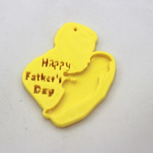 father's day charm c fashion 2014 fathers 3d print model - Mito3D