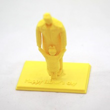 father daughter hug 2 art 2014 father's day fathers 3d print model - Mito3D