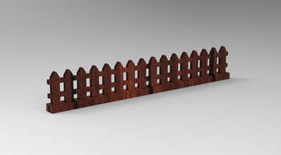 fence 2 toys farm 3d print model - Mito3D