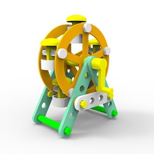 ferris wheel small education 3d blocks 3d print model - Mito3D
