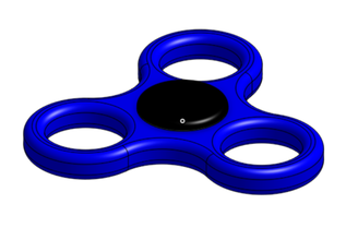 zappeln Spinner Gadgets 3d print model - Mito3D