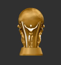 fifa world cup Kunst 3d-drucken Welt-cup 3d print model - Mito3D