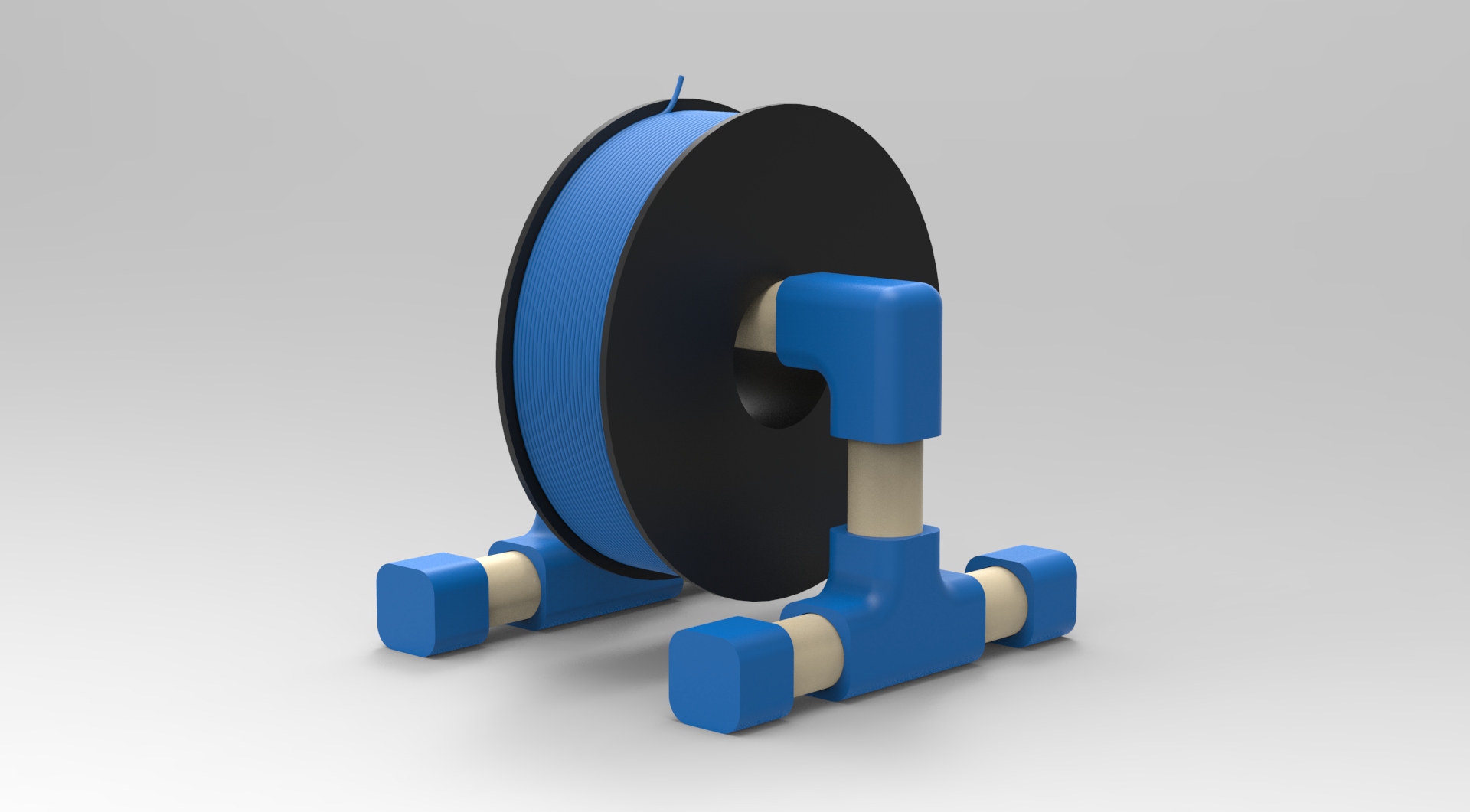 filamento de suporte 1 a arte stand 3D print model - Mito3D