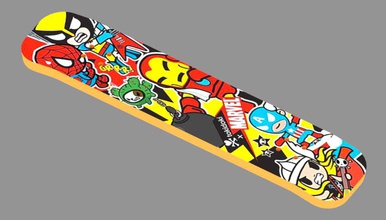 finger board deck 1 toys color mixed bag skateboard 3d print model - Mito3D
