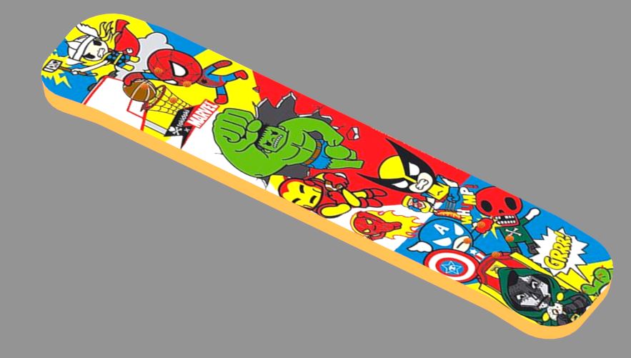 finger board deck 2 toys color mixed bag skateboard 3D print model - Mito3D