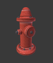 boca de incêndio 1 as ferramentas cor hidrante saco misturado texturas 3d print model - Mito3D